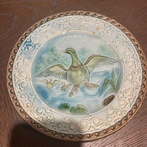 Majolica plate